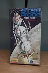 1976 Lindberg Star Probe Space Shuttle Model Kit #1147