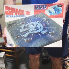 MPC Space: 1999 Alpha Moonbase 1:144 Unassembled Kit See-Through Roof