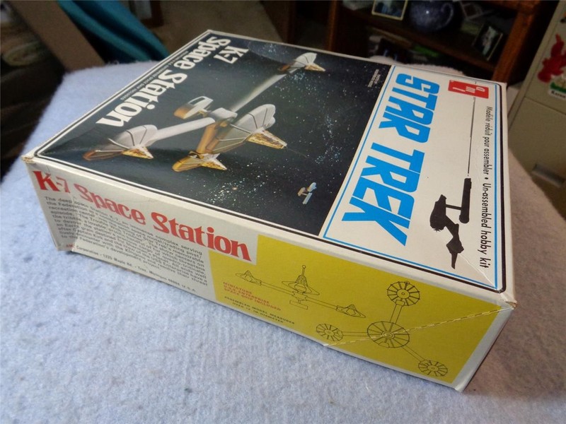 AMT 1976 Vintage STAR TREK K-7 SPACE STATION #S955 Mint in Box! LOOK! gallery